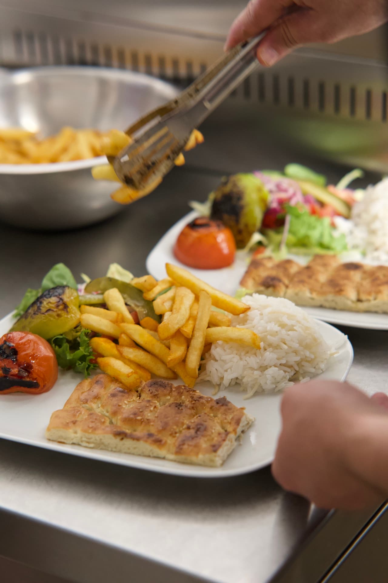 Queen's Kebab – interiér restaurace