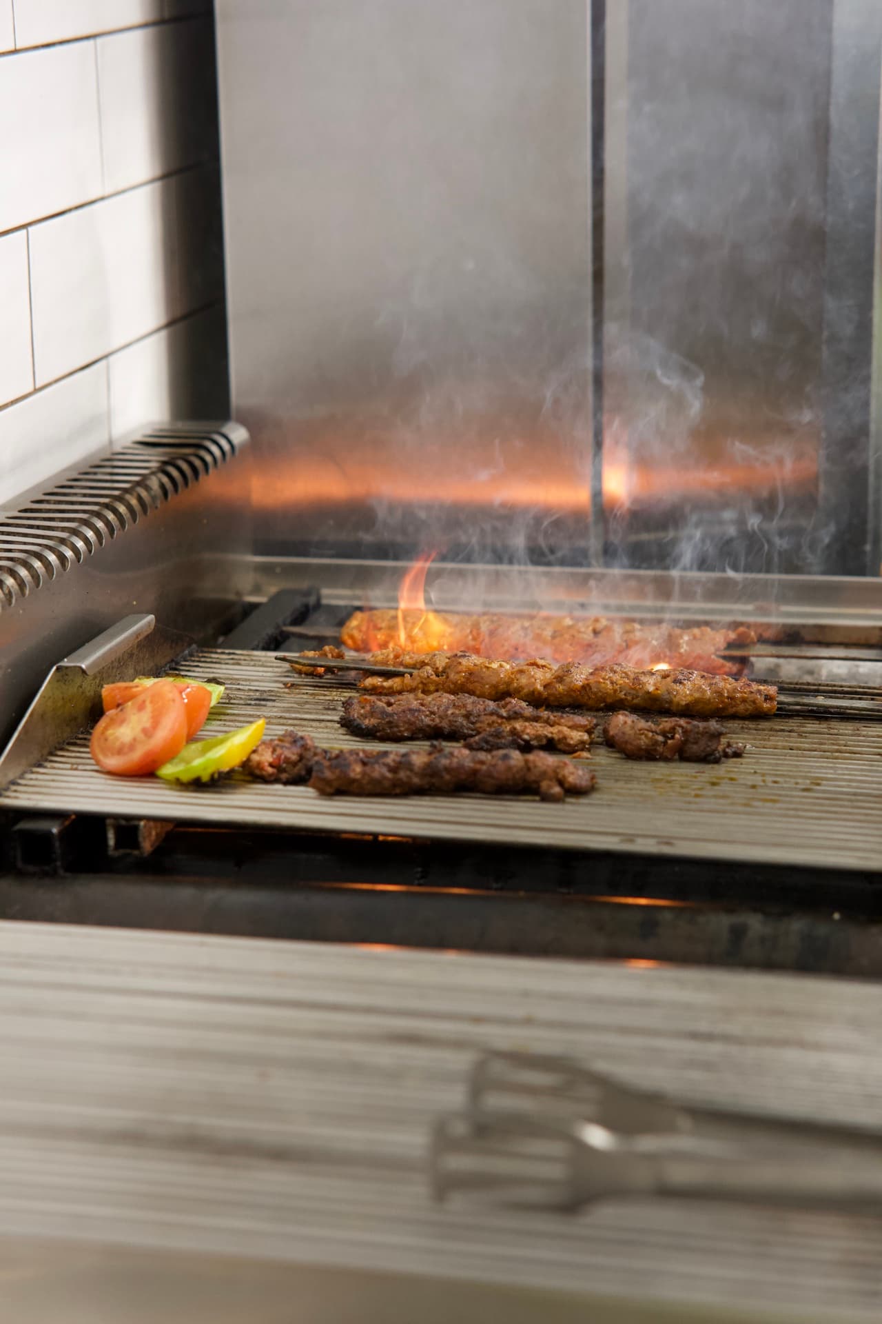 Queen's Kebab – interiér restaurace